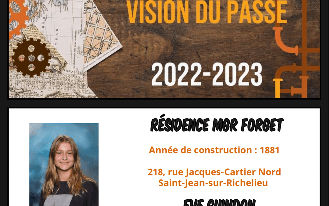 Résidence Mgr Forget – Création de Eve Guindon