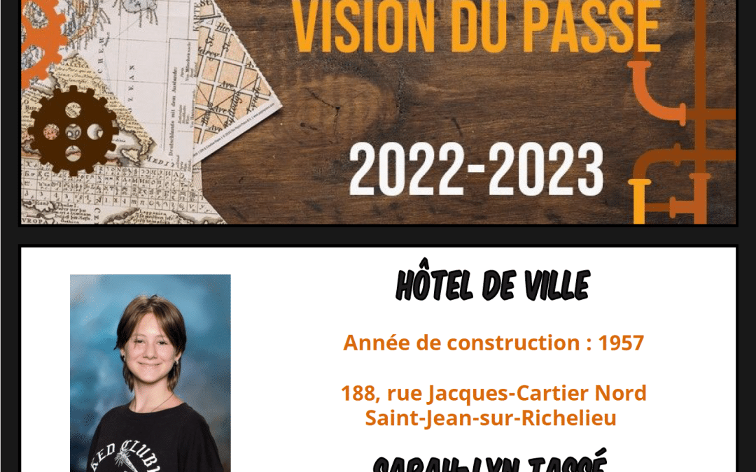Hôtel de ville – Création de Sarah-Lyn Tassé