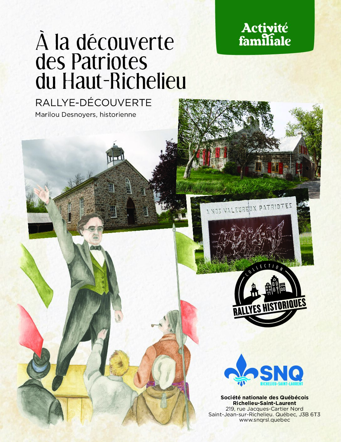À la découvert des Patriotes du Haut-Richelieu – Rallye-découverte